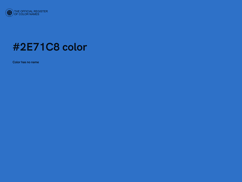 #2E71C8 color image
