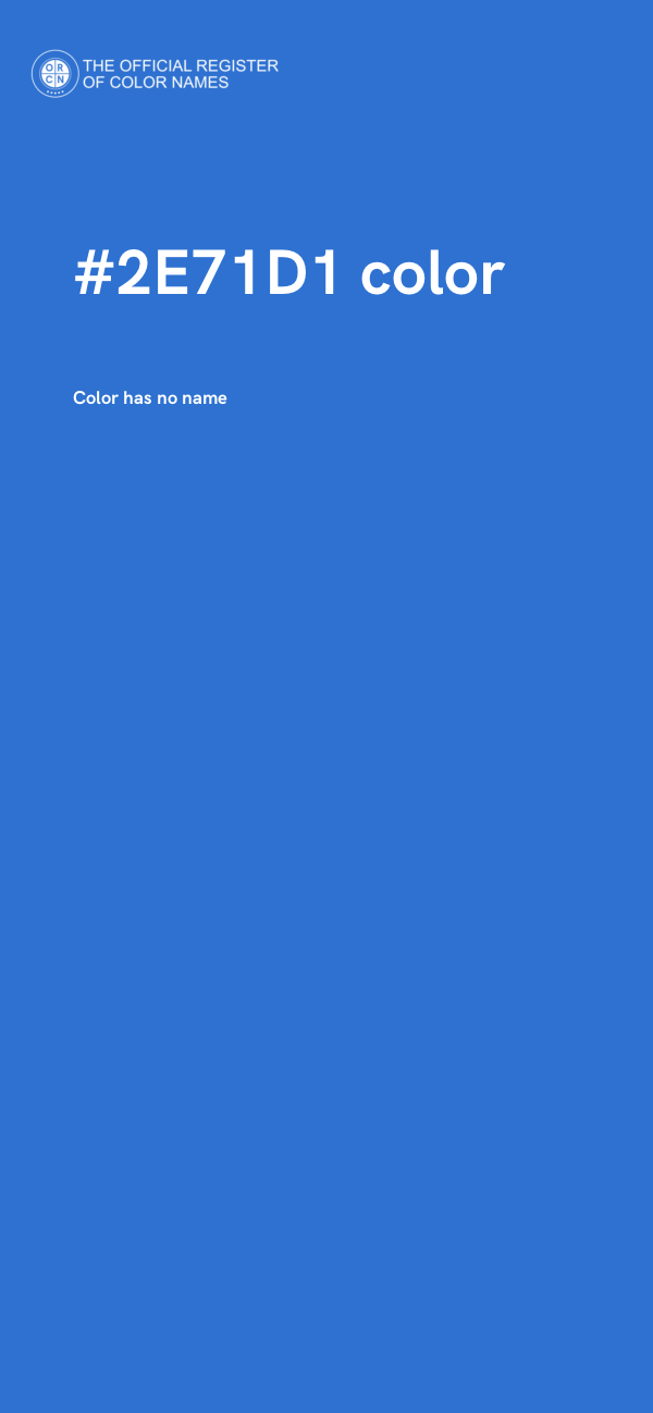 #2E71D1 color image