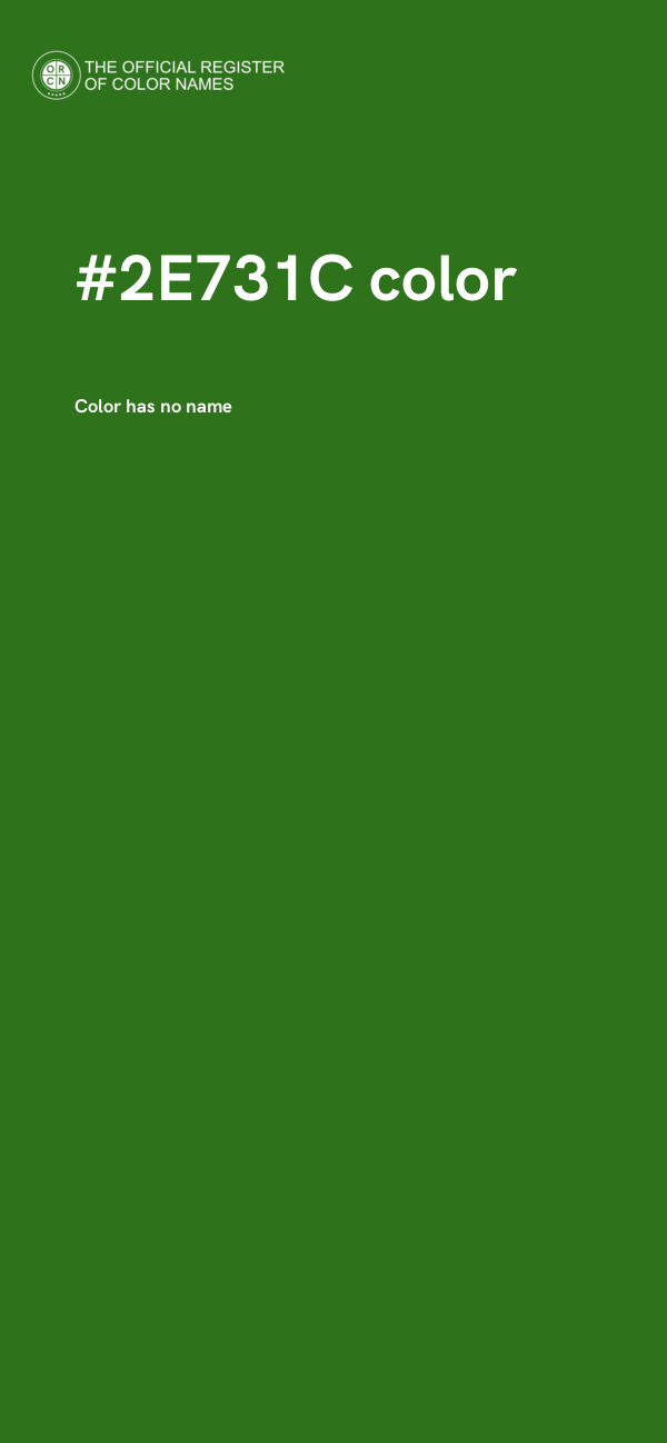#2E731C color image