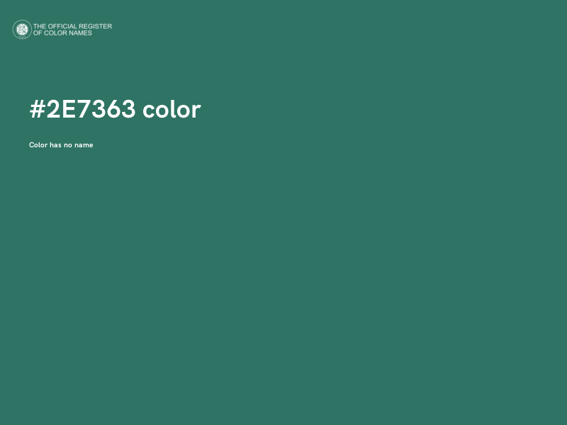 #2E7363 color image
