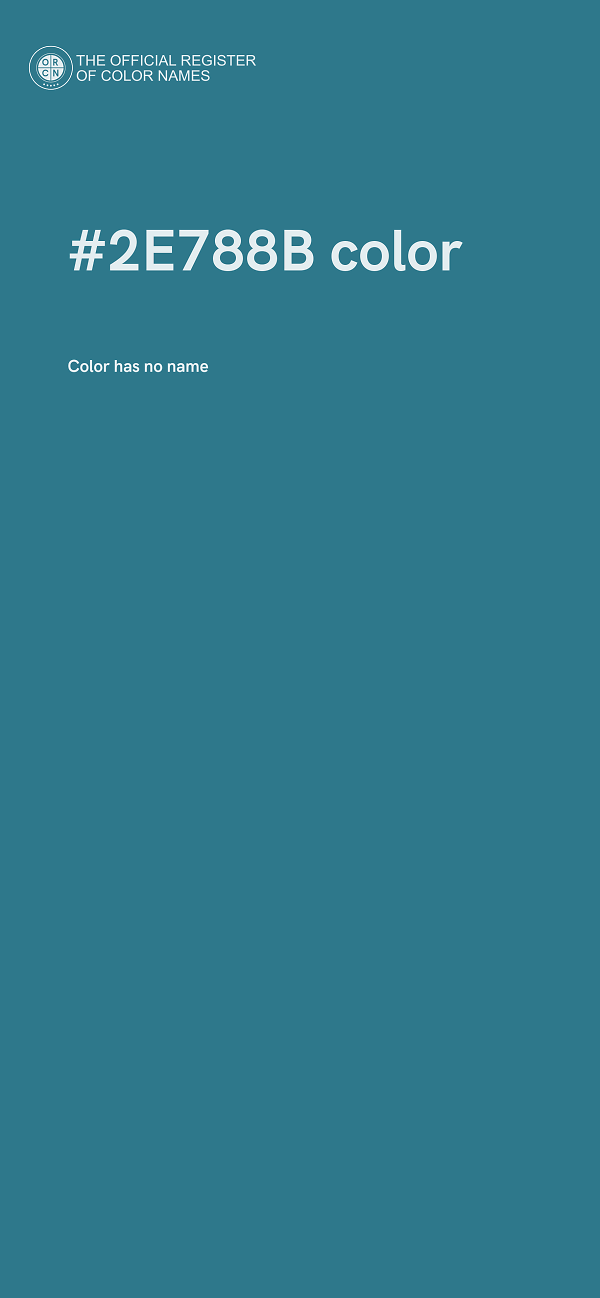 #2E788B color image