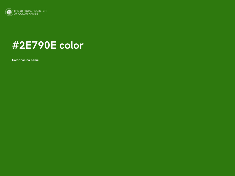 #2E790E color image