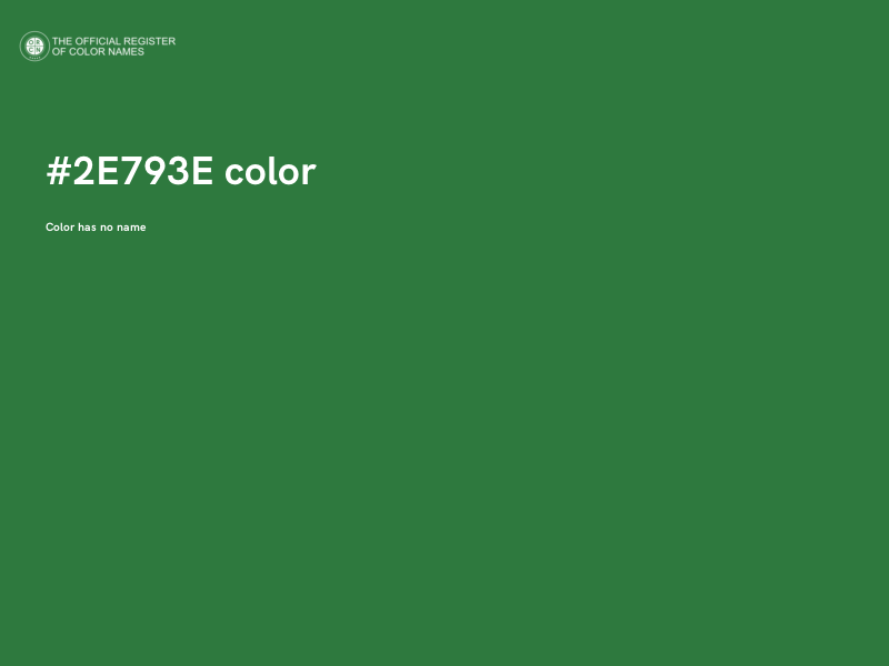 #2E793E color image