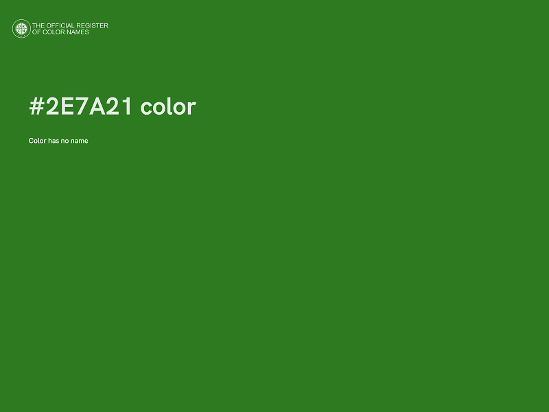 #2E7A21 color image