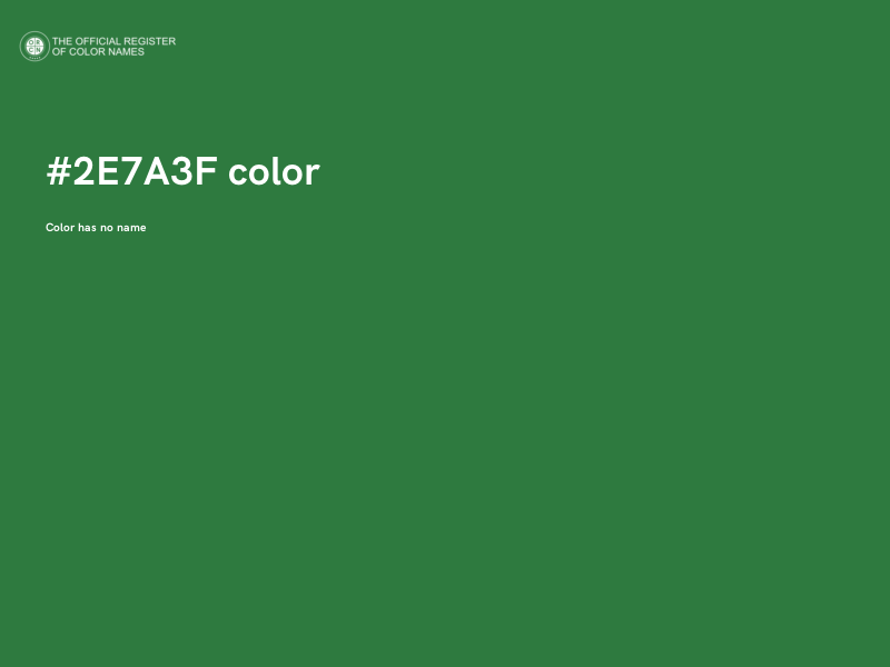#2E7A3F color image