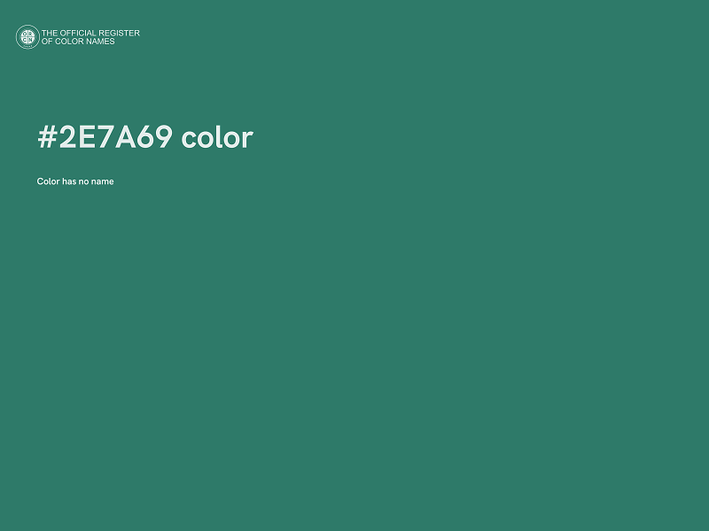 #2E7A69 color image