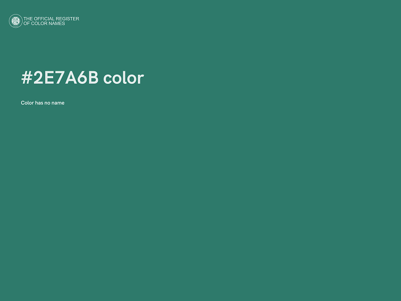 #2E7A6B color image