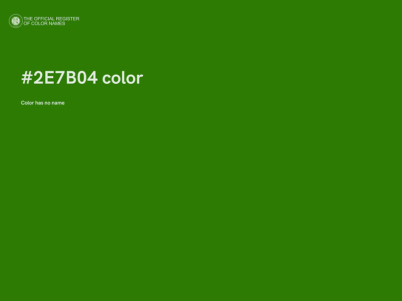 #2E7B04 color image