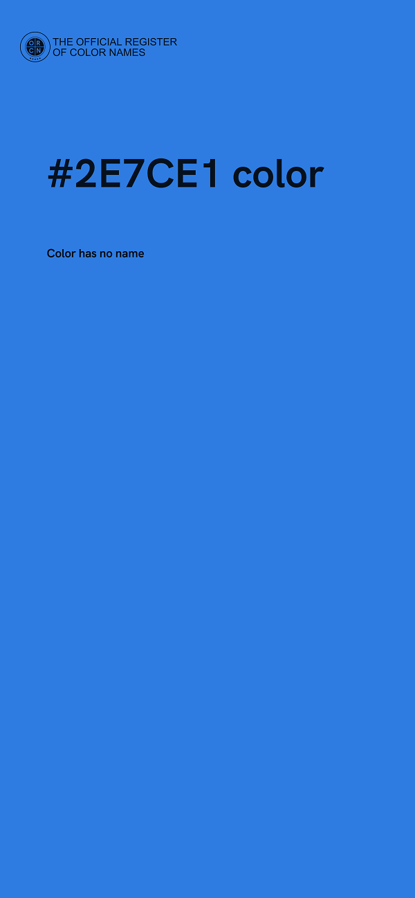 #2E7CE1 color image
