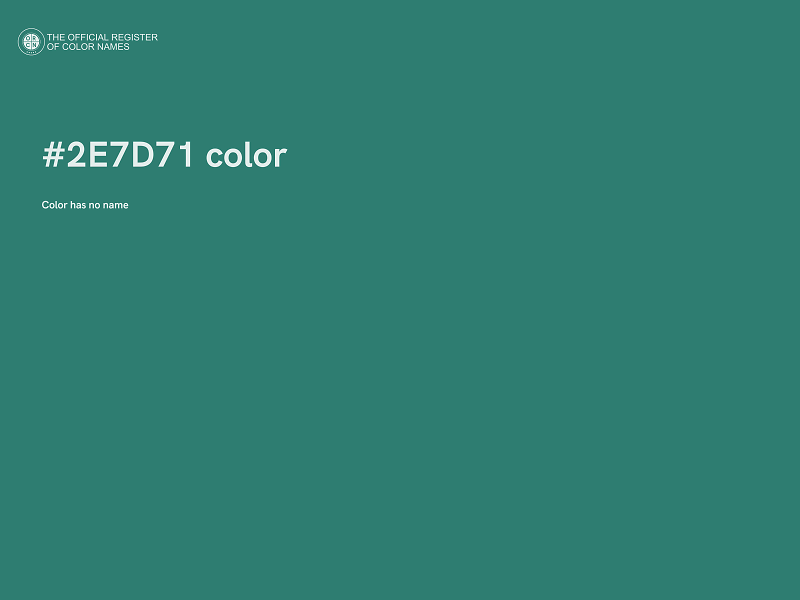 #2E7D71 color image