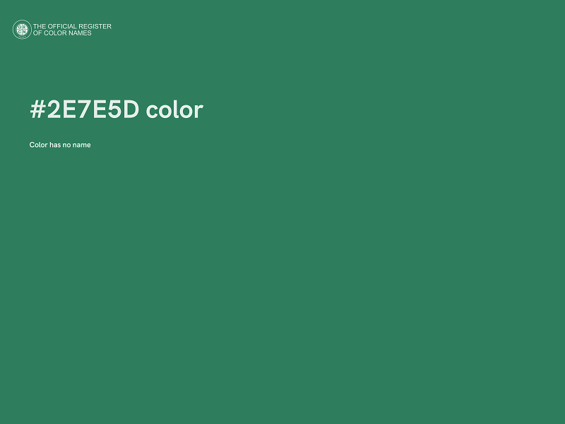 #2E7E5D color image