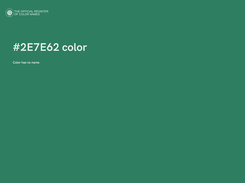 #2E7E62 color image