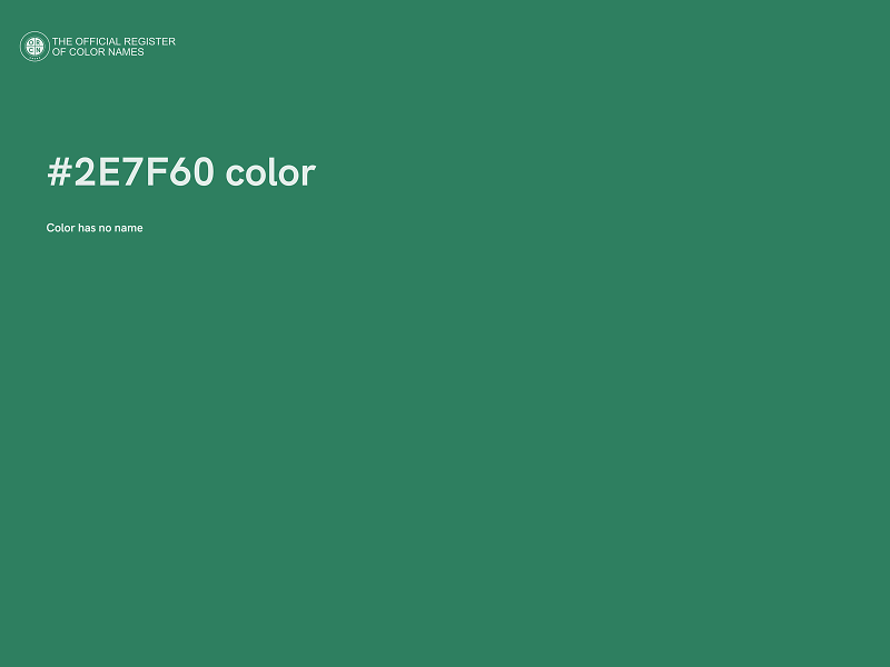 #2E7F60 color image