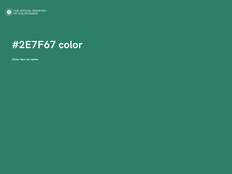 #2E7F67 color image