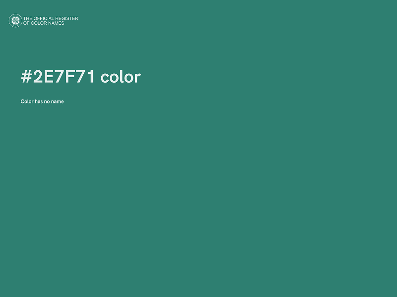 #2E7F71 color image