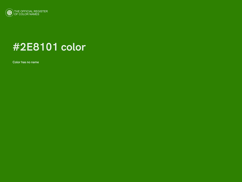 #2E8101 color image