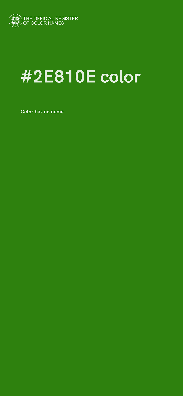 #2E810E color image