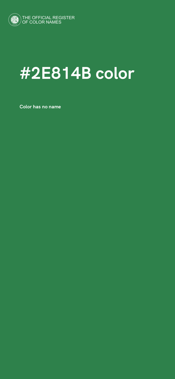 #2E814B color image