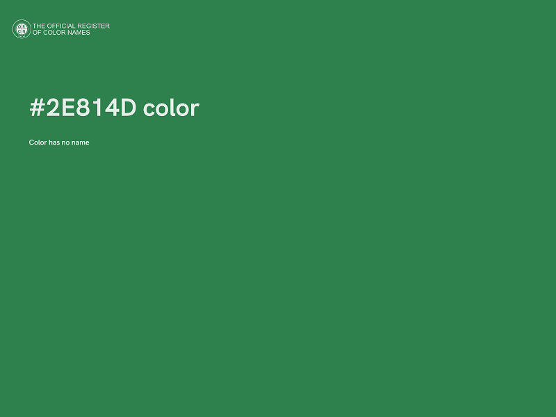 #2E814D color image