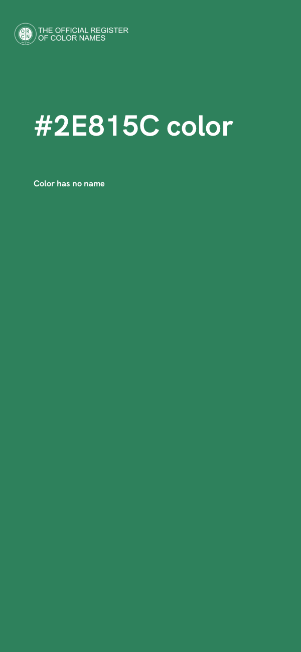 #2E815C color image