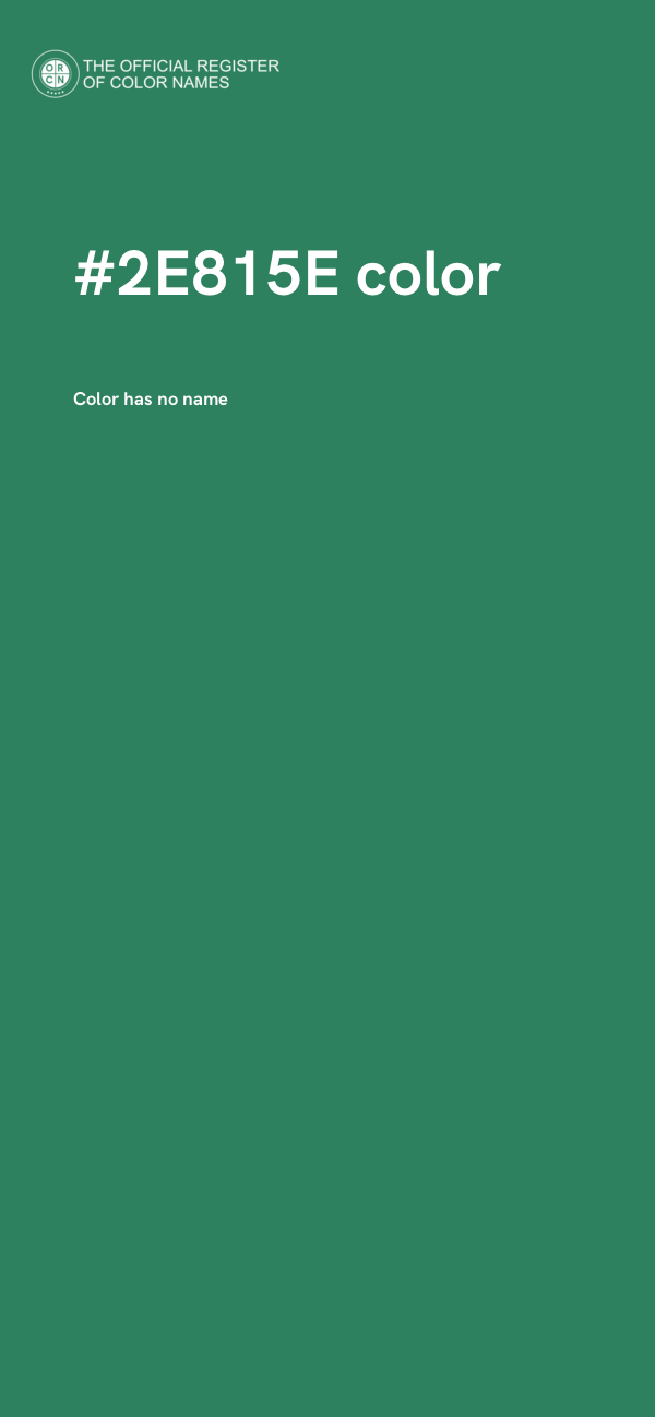 #2E815E color image