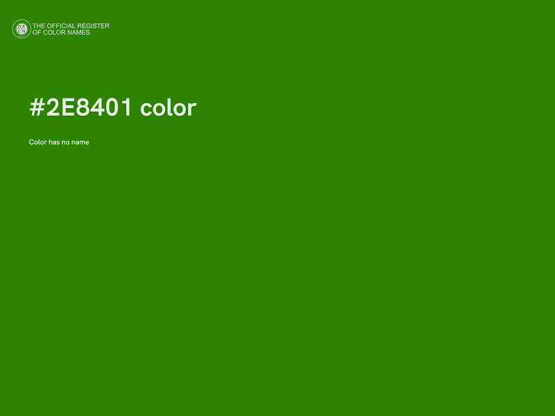 #2E8401 color image