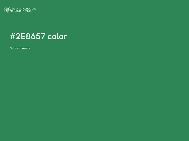 #2E8657 color image