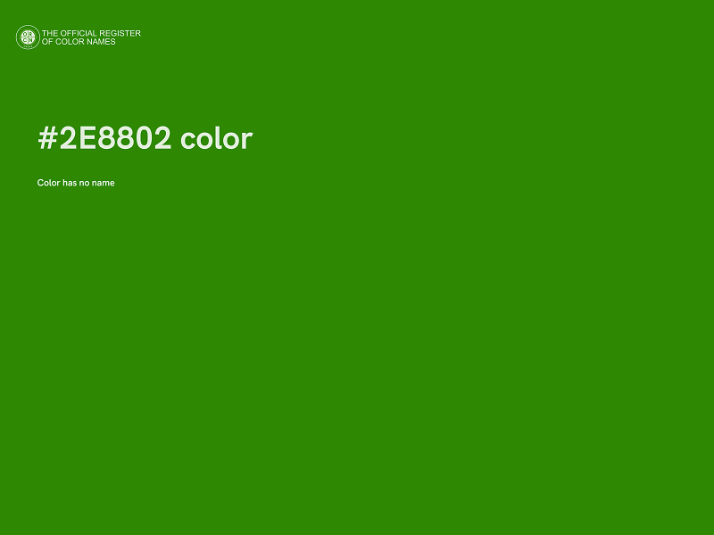 #2E8802 color image