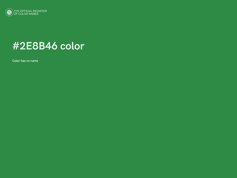 #2E8B46 color image