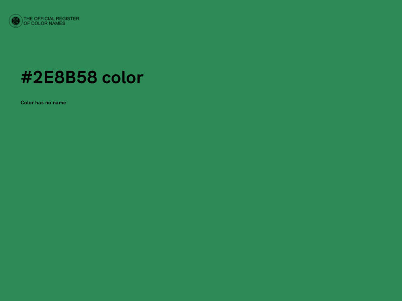 #2E8B58 color image