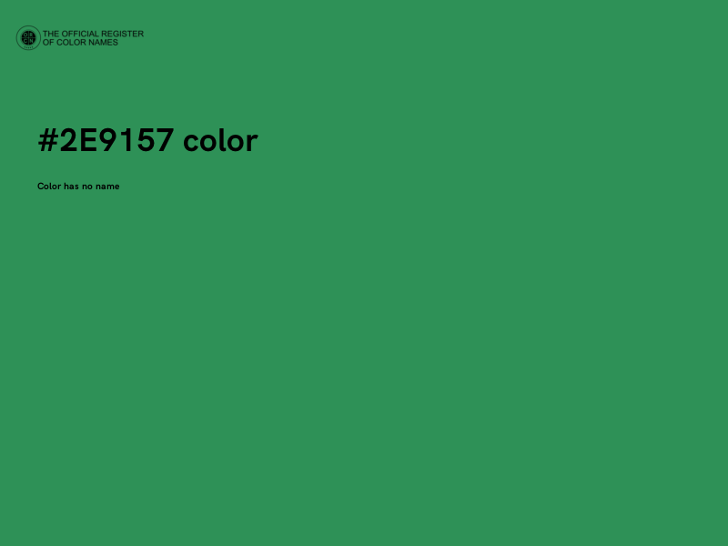 #2E9157 color image