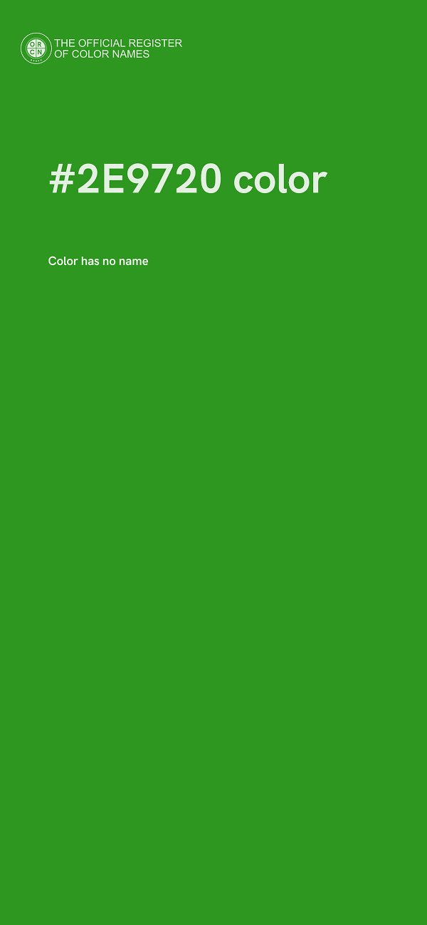 #2E9720 color image