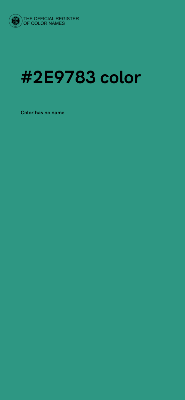 #2E9783 color image