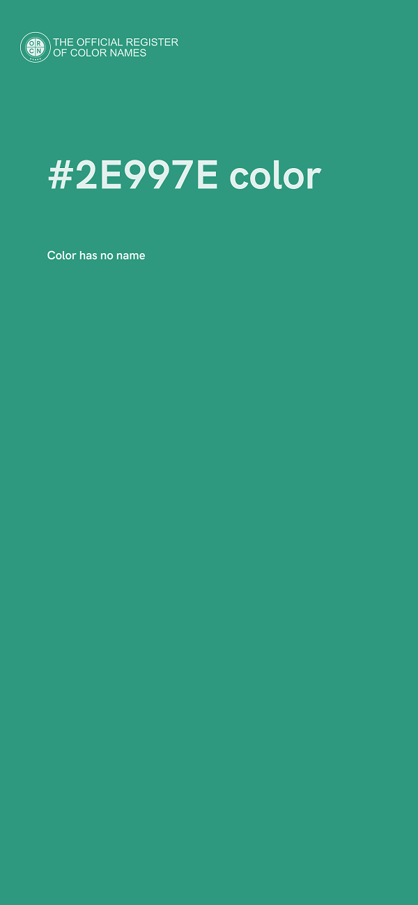#2E997E color image