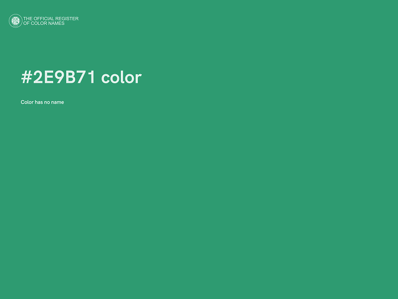 #2E9B71 color image