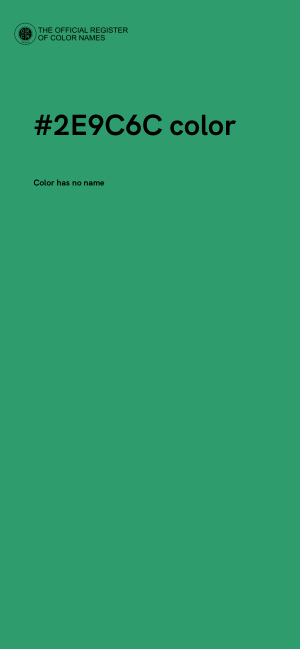 #2E9C6C color image