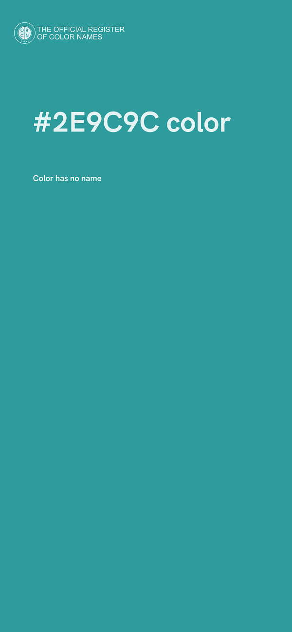 #2E9C9C color image