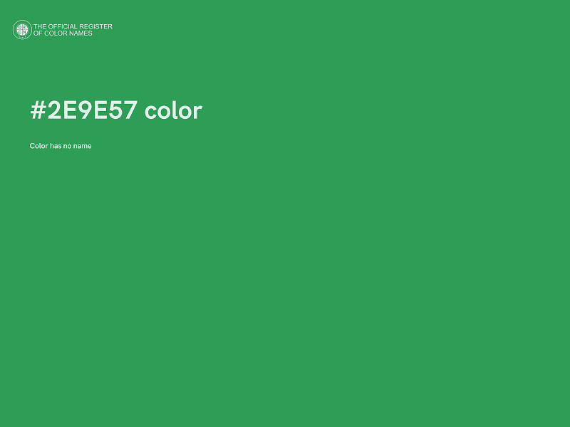 #2E9E57 color image