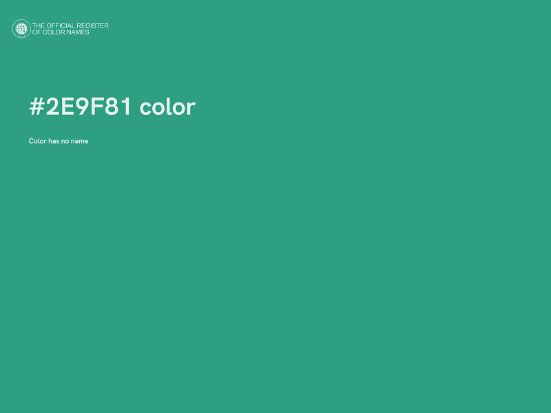 #2E9F81 color image