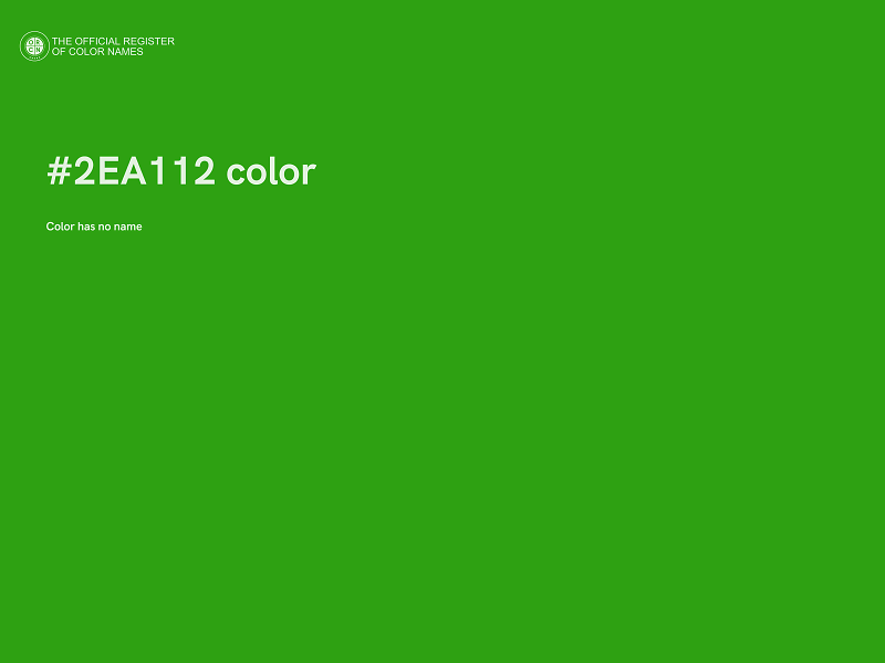 #2EA112 color image