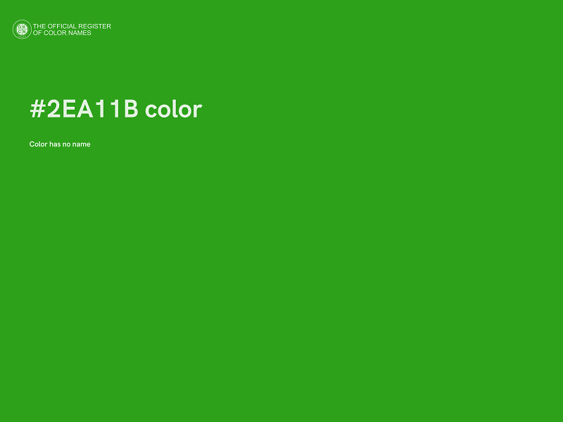 #2EA11B color image