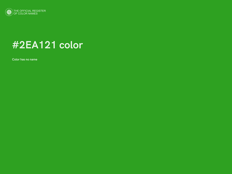#2EA121 color image