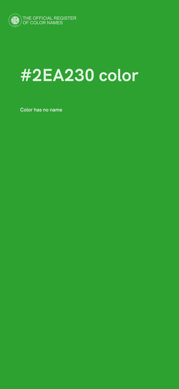 #2EA230 color image