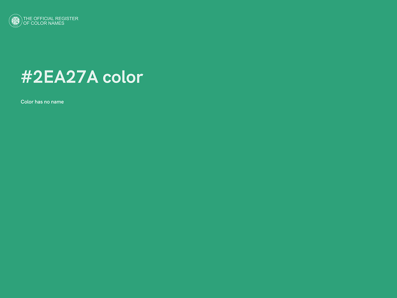 #2EA27A color image