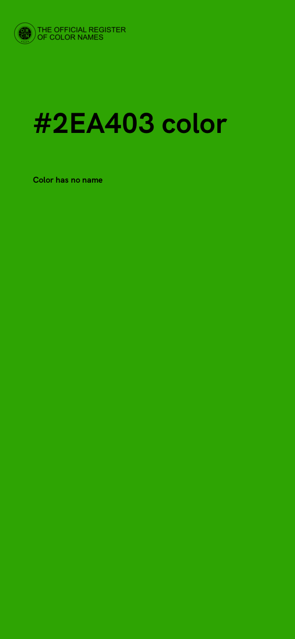 #2EA403 color image