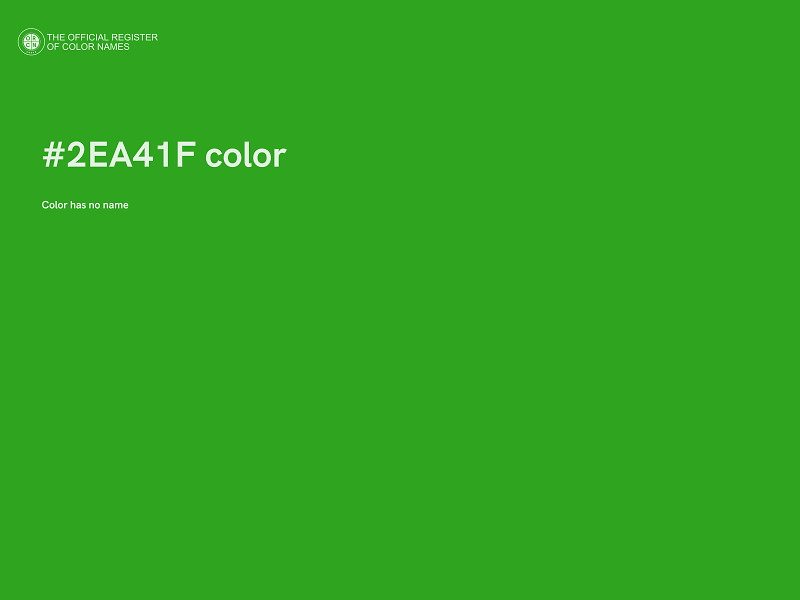 #2EA41F color image