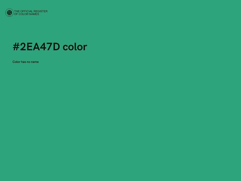 #2EA47D color image