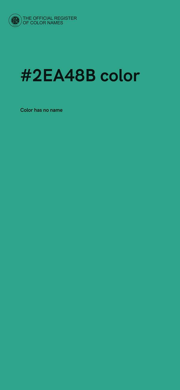 #2EA48B color image