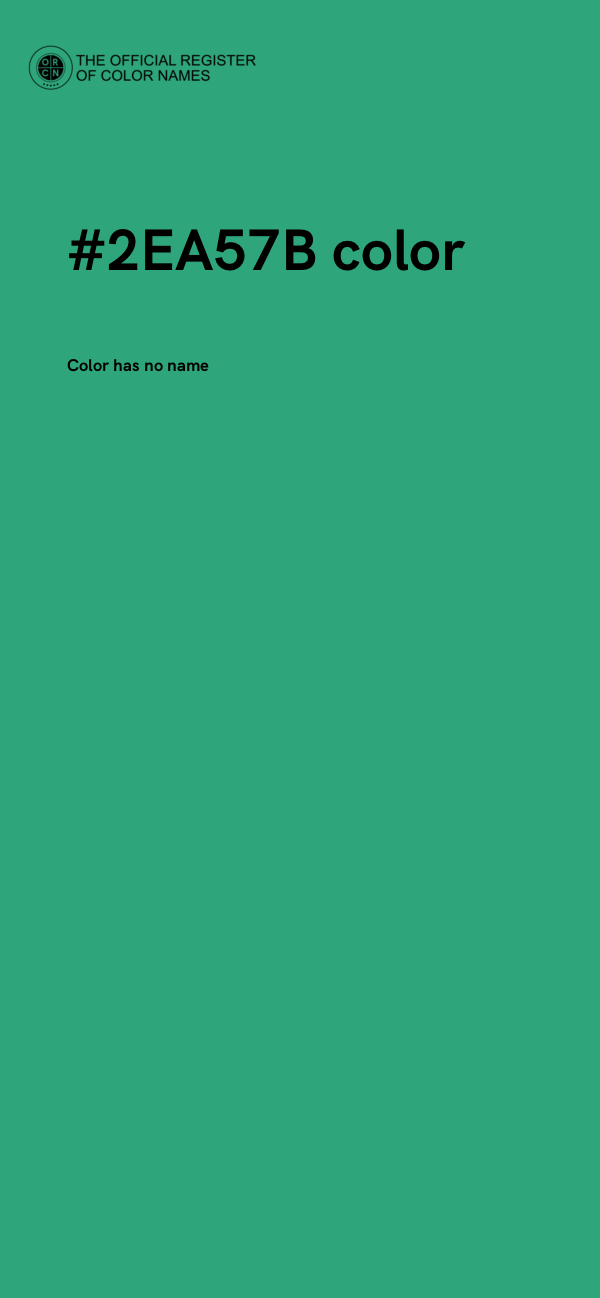 #2EA57B color image