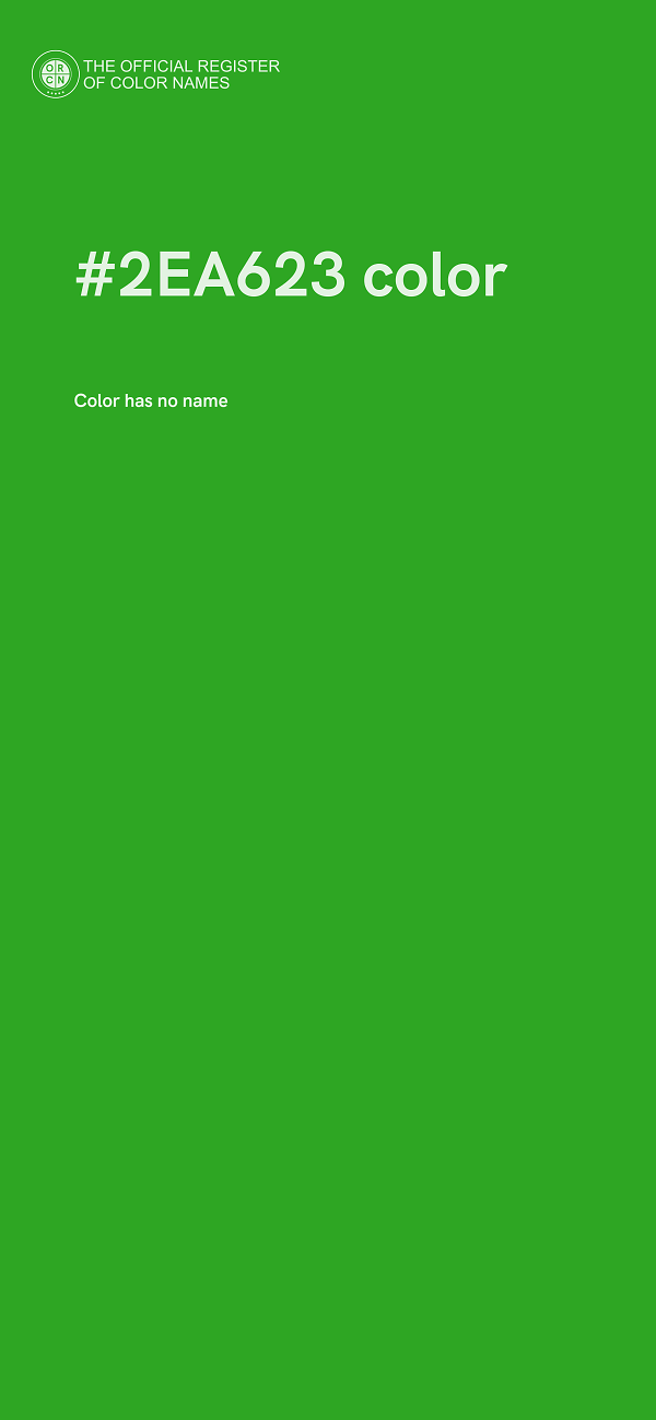 #2EA623 color image